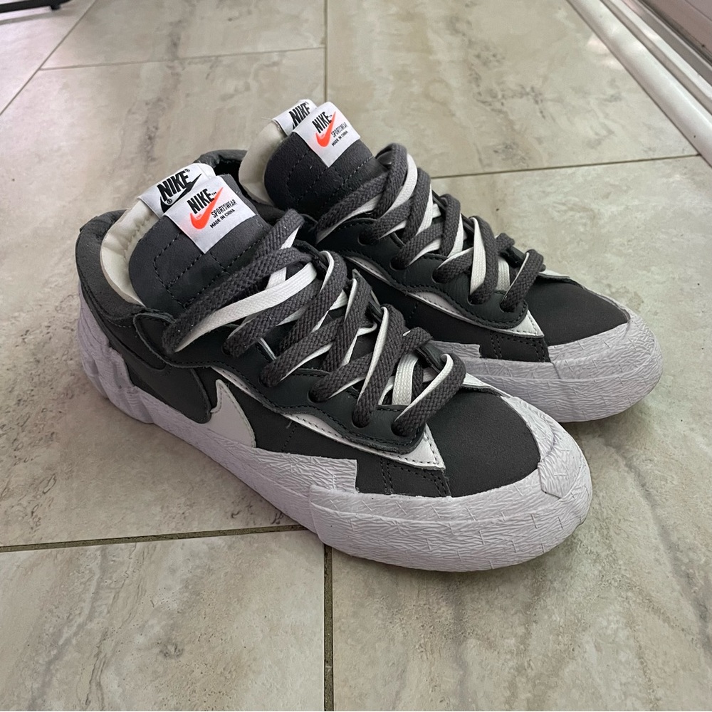 Nike x Sacai blazer lows